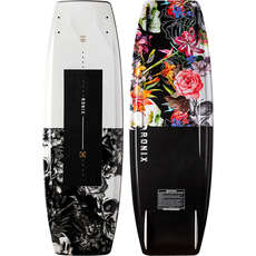 Ronix Da Donna Quarter Til Midnight Sf Boat Board - Teschio Di Zucchero Bianco/nero