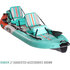 Bote Zeppelin Aero 12'6 Kayak Inflable Para Dos Personas - Seafoam Clásico