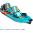 Bote Zeppelin Aero 12'6 Kayak Inflable Para Dos Personas - Native Aqua 126Izp22Na