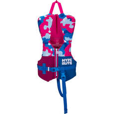 Hyperlite Girls Indy Toddler Neo Chaleco De Ayuda A La Flotabilidad - Azul/rosa Hyperlite Girls Indy Toddler Neo Chaleco De Ayuda A La Flotabilidad - Azul/rosa