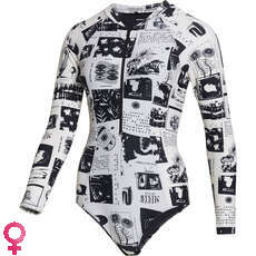 Mystic Mujeres Jayde Traje De Baño De Manga Larga Rashvest - Off White 230160 Mystic Mujeres Jayde Traje De Baño De Manga Larga Rashvest - Off White 230160