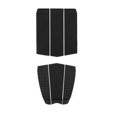 Mystic Almohadilla Delantera Y Trasera De 3 Piezas Sidebumb - Negro