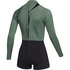 Mystic Mujeres Lunar 2/2Mm Back-Zip Longarm Shorty Wetsuit - Oliva 230111