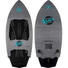 Ronix Home Carbon Pro Wakesurfer - Cromo/negro R23-Ws-Home Ronix Home Carbon Pro Wakesurfer - Cromo/negro R23-Ws-Home