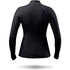Zhik Mujer Eco Spandex Rash Guard Manga Larga - Negro Dtp-0063