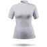 Zhik Mujer Eco Spandex Rash Guard Manga Corta - Platino Dtp-0067