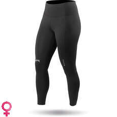 Zhik Mujer Eco Spandex Rash Pantalones - Negro Pnt-0063