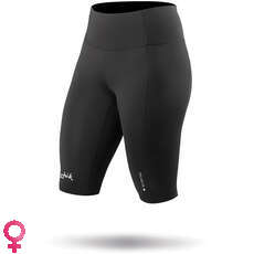 Zhik Mujeres Eco Spandex Rash Shorts - Negro Srt-0063