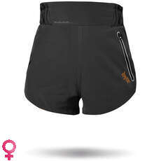Zhik Womens Board Shorts - Negro Srt-0070