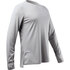 Top Zhik Uvactive De Manga Larga De Secado Rápido Uv50+ - Gris Atp-0070