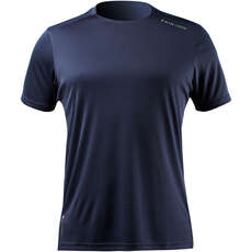Top Zhik Uvactive De Manga Corta De Secado Rápido Uv50+ - Azul Marino Atp-0075
