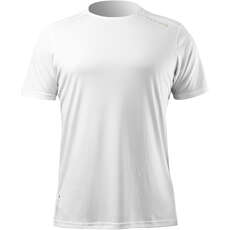 Top Zhik Uvactive De Manga Corta De Secado Rápido Uv50+ - Blanco Atp-0075
