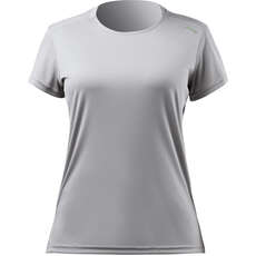 Top Zhik Para Mujer Uvactive De Manga Larga De Secado Rápido Uv50+ - Gris Atp-0075