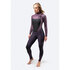 Traje De Neopreno Completo Zhik Para Mujer Ola 4/3 Mm Con Cremallera En El Pecho - Winter Bloom Stm-2500