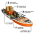 2024 Bote Rackham Aero 12'4 Sup Inflable Con Pedaleo - Bug Slinger