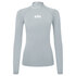 2024 Gill Mujer Zenzero Rash Chaleco De Manga Larga - Gris Claro - 5109W
