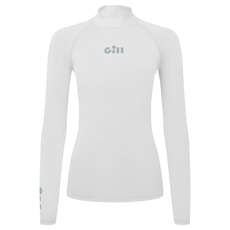 Gill Mujer Zenzero Rash Chaleco De Manga Larga - Blanco - 5109W