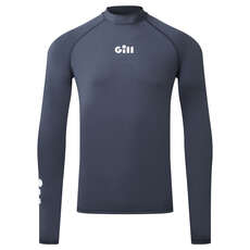 2024 Gill Zenzero Rash Vest Manches Longues - Marine Foncé - 5109