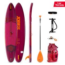 Paquete De Sup Inflable Jobe Sena 11 Aero  - Borgoña