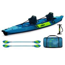 Kayak Inflable Jobe Tasman  - Alta Presión / 2 Personas - Verde