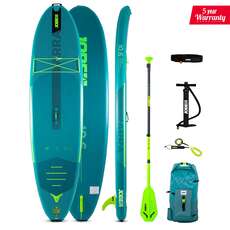Paquete De Sup Inflable Jobe Yarra 10.6 Aero  - Verde Azulado