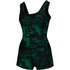 Traje De Baño Mystic Sunn Short Jane Para Mujer 2024 - Negro / Verde 240270