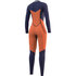 Traje De Neopreno Mystic Dazzled 4/3 Gbs Con Cremallera Frontal Para Mujer 2024 - Negro 240127