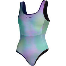 Traje De Baño De Neopreno Mystic Lunar Para Mujer - Púrpura/verde