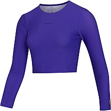 Lycra Corta De Manga Larga Sunn Para Mujer Mystic  - Púrpura 240173
