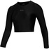 Lycra Corta De Manga Larga Sunn Para Mujer Mystic 2024 - Negro 240173
