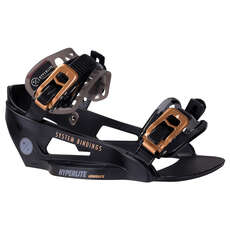 Attacchi Per Wakeboard Con Telaio Basso E System Hyperlite  - Neri