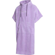 Poncho In Cotone Jaquard Mystic  - Rosa/viola 240416