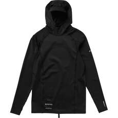 Mystic Unchartered Rashvest Con Cappuccio A Maniche Lunghe - Nero 250204