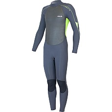 Traje De Neopreno Completo Alder Junior Impact 3/2 Mm  - Verde Ws23Jif