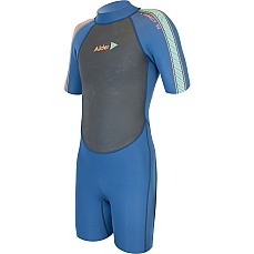 Traje De Neopreno Corto Alder Junior Impact 3/2 Mm - Blue Strike Ws23Jis Traje De Neopreno Corto Alder Junior Impact 3/2 Mm - Blue Strike Ws23Jis
