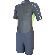Traje De Neopreno Corto Alder Junior Impact 3/2 Mm - Verde Ws23Jis