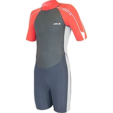 Traje De Neopreno Corto Alder Junior Impact 3/2 Mm - Rojo Ws23Jis Traje De Neopreno Corto Alder Junior Impact 3/2 Mm - Rojo Ws23Jis