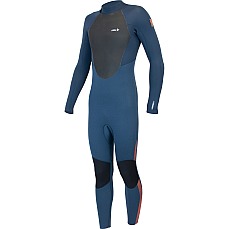 Traje De Neopreno Alder Junior Stealth 5/4/3 Fullsuit 2026 - Pizarra/Naranja Ww23Jst-Bl