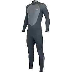 Traje De Neopreno Alder Stealth 5/4/3 Mm Gbs Con Cremallera Trasera  - Negro Ww21Mst