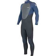 Traje De Neopreno Alder Stealth 5/4/3 Mm Gbs Con Cremallera Trasera  - Pizarra Ww21Mst