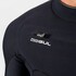 Traje De Neopreno Gul Flexor Yulex De 3/2 Mm Con Cremallera En El Pecho Y Costura Invisible (2026) - Negro Fx1219