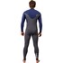 Traje De Neopreno Gul Flexor Yulex 3/2 Mm Con Cremallera En El Pecho Y Costura Invisible 2026 - Gris/Azul Fx1219