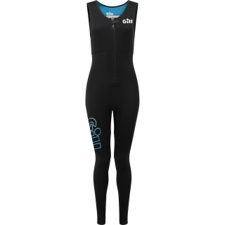 Traje De Neopreno Gill Dynamic Front Zip Longjane Para Mujer 2026 - Negro/Paisaje Marino 5039W