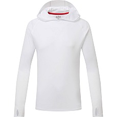 Sudadera Con Capucha Gill Uv Tec Para Hombre - Blanca Uv016 Sudadera Con Capucha Gill Uv Tec Para Hombre - Blanca Uv016