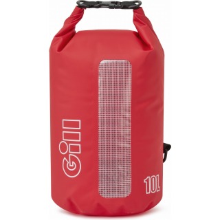 Bolsa Cilíndrica Impermeable Gill Voyager De 10 Litros - Roja L107