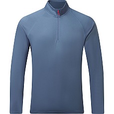 Camiseta Gill Uv Tec De Manga Larga Con Cuello Y Cremallera Para Hombre - Azul Tormenta Uv009 Camiseta Gill Uv Tec De Manga Larga Con Cuello Y Cremallera Para Hombre - Azul Tormenta Uv009
