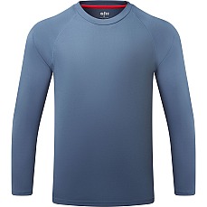 Camiseta Gill Uv Tec De Manga Larga Y Cuello Redondo Para Hombre - Azul Tormenta Uv011 Camiseta Gill Uv Tec De Manga Larga Y Cuello Redondo Para Hombre - Azul Tormenta Uv011