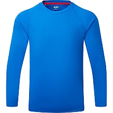 Camiseta Gill Uv Tec De Manga Larga Y Cuello Redondo Para Hombre - Azul Tidal Uv011 Camiseta Gill Uv Tec De Manga Larga Y Cuello Redondo Para Hombre - Azul Tidal Uv011