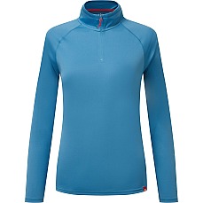 Camiseta Gill Uv Tec De Manga Larga Con Cremallera Para Mujer - Seascape Uv009W Camiseta Gill Uv Tec De Manga Larga Con Cremallera Para Mujer - Seascape Uv009W