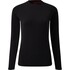 Camiseta De Manga Larga Gill Uv Tec Para Mujer - Negra Uv011W